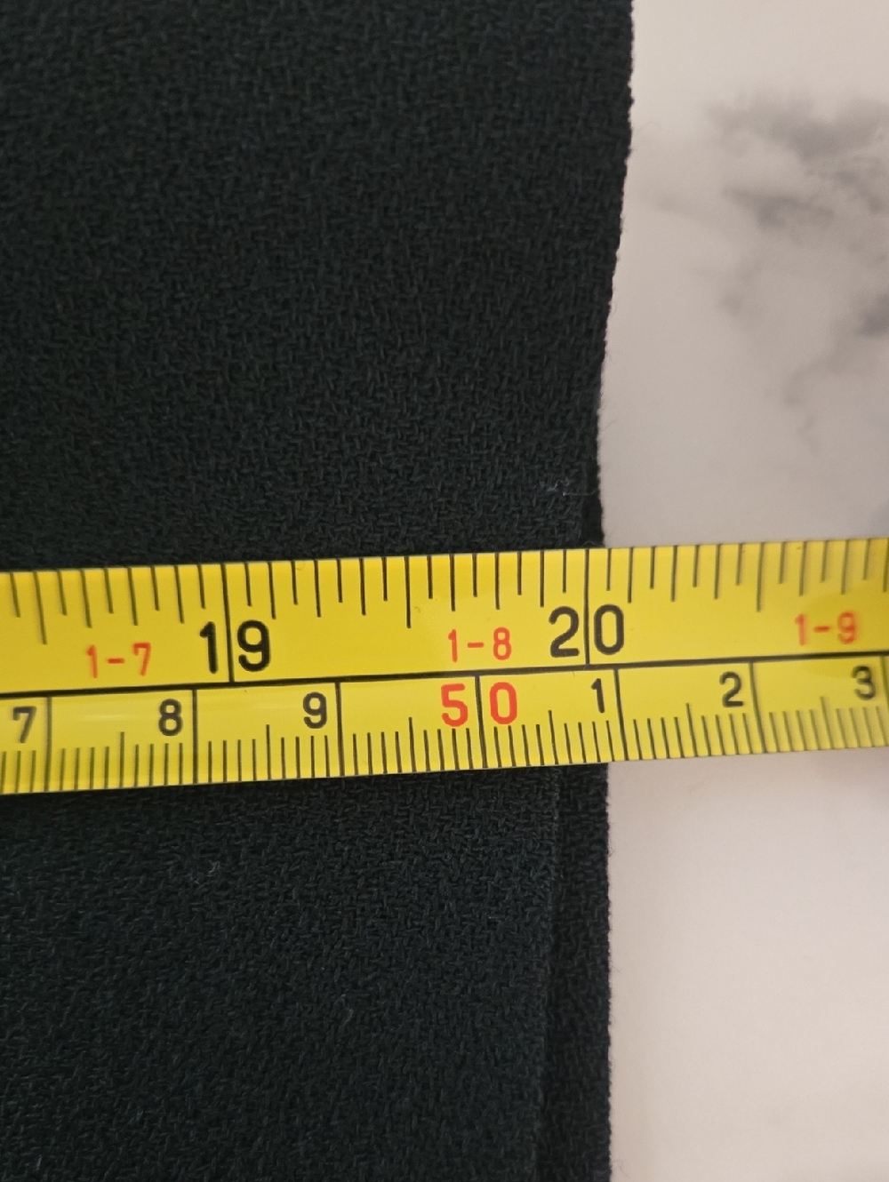 Jones New York Black Wool Wrap Skirt 90s Minimalist Office Siren Vintage - Picture 9 of 12
